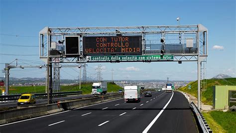 Tutor in autostrada, come funziona il sistema e la mappa 